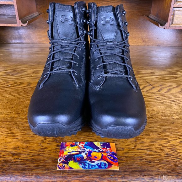 NEW ⚫ Under Armour Stellar Mens Tactical Boot Sz 9 - Picture 3 of 5